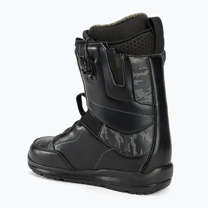 Чоловічі сноубордичні черевики Northwave Freedom SLS чорні/камуфляж 2