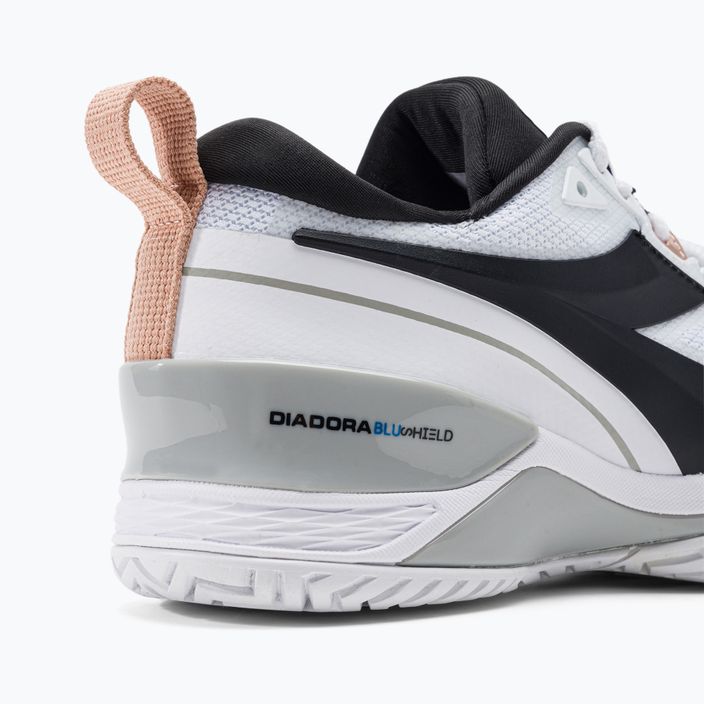 Кросівки для тенісу жіночі Diadora Speed Blushield 5 AG біло-чорні DD-101.176941 7