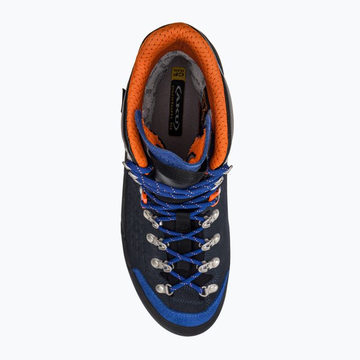 Черевики для альпінізму чоловічі AKU Hayatsuki GTX blue/orange 6