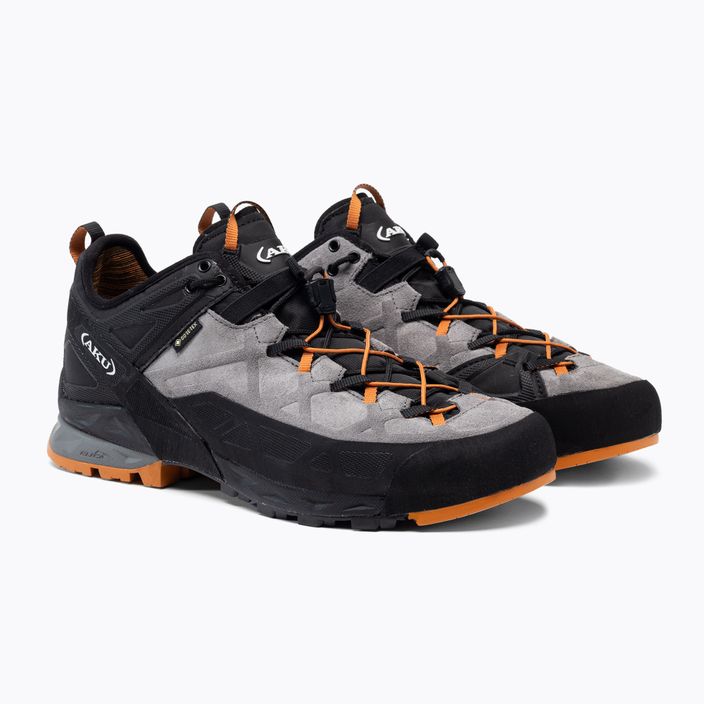 Черевики для альпінізму чоловічі AKU Rock DFS GTX grey/orange 5