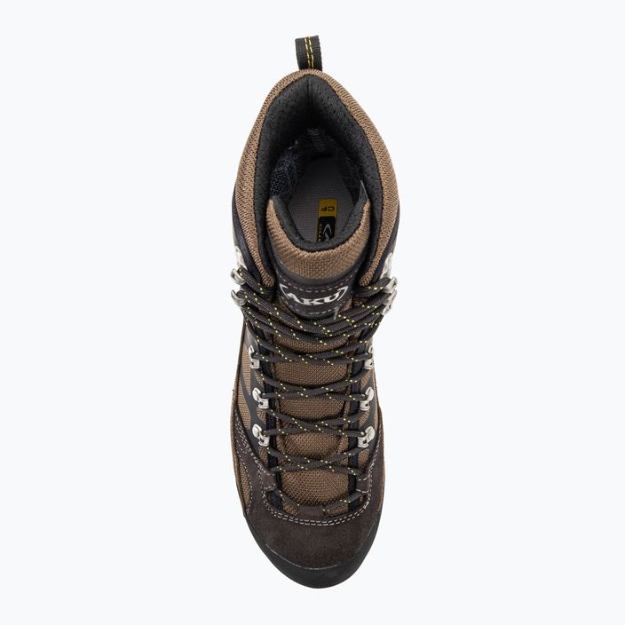 Взуття трекінгове чоловіче AKU Trekker Pro GTX brown/black 6