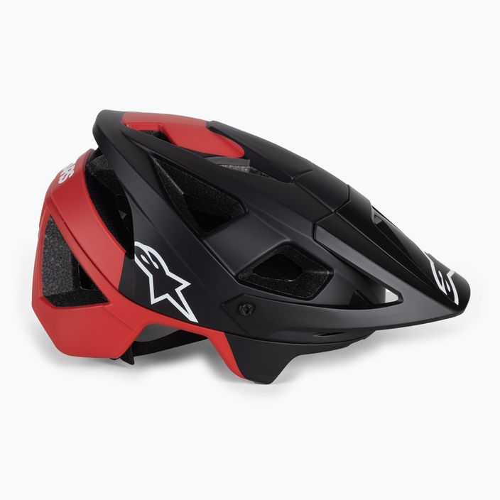 Шолом велосипедний Alpinestars Vector Pro Atom black/red matt 3