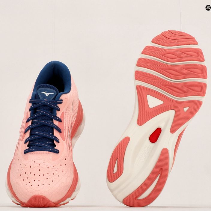 Кросівки для бігу жіночі Mizuno Wave Sky 6 рожеві J1GD220273 13