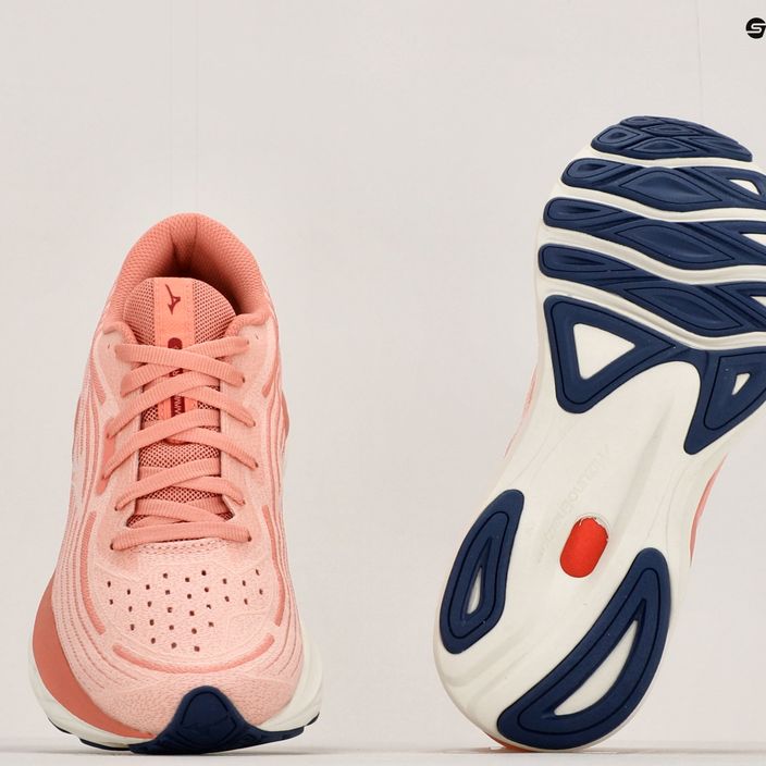 Кросівки для бігу жіночі Mizuno Wave Skyrise 4 рожеві J1GD230923 11