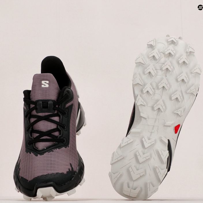 Кросівки для бігу жіночі Salomon Alphacross 4 moonscape/black/lunr 20
