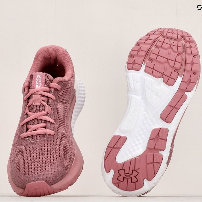 Кросівки для бігу жіночі Under Armour W Charged Rogue 3 Knit рожеві 3026147 17