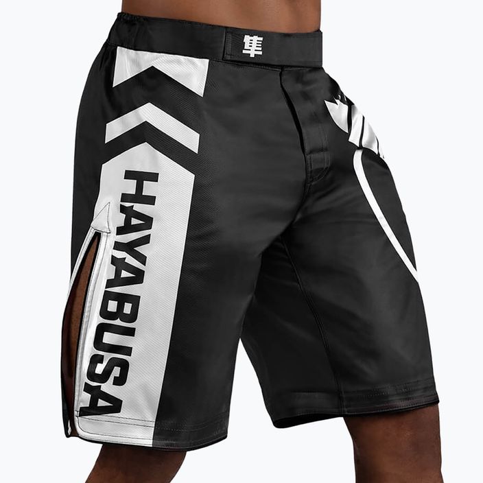 Шорти боксерські Hayabusa Icon Fight чорні ICFS 2