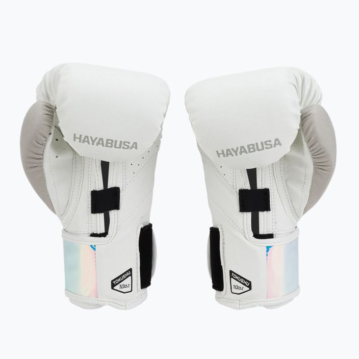Рукавиці боксерські Hayabusa T3 білі T314G-WIR 2