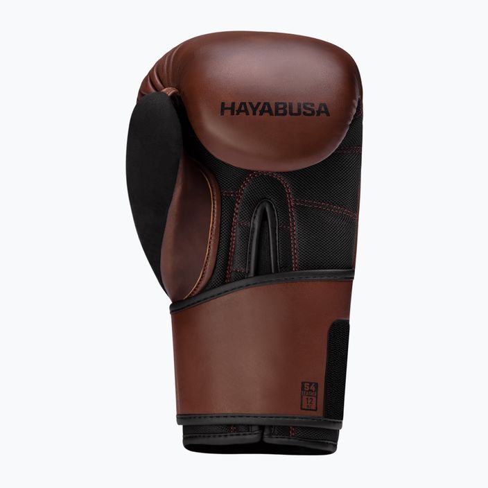Рукавиці боксерські Hayabusa S4 Leather коричневі S4LBG 2