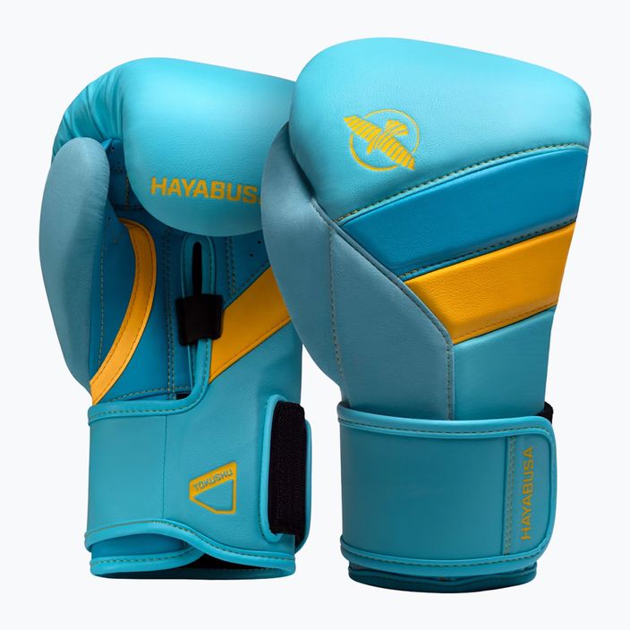 Рукавиці боксерські Hayabusa T3 blue/yellow