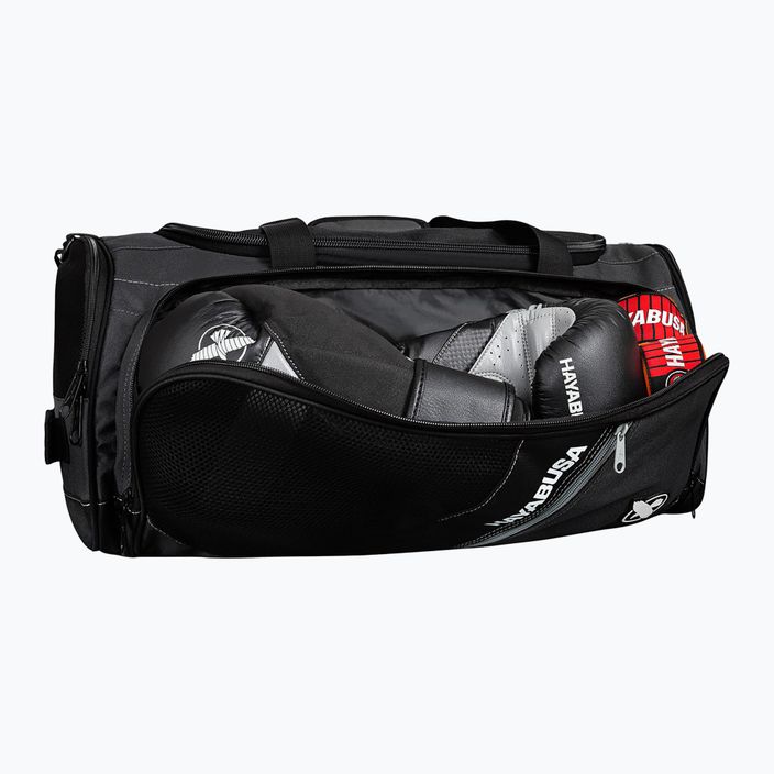Тренувальна сумка Hayabusa Ryoko Duffle 50 л чорний/сірий 3