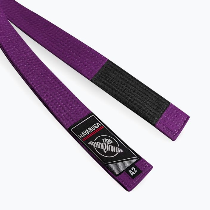 Пояс для бразильського джиу-джитсу Hayabusa Jiu Jitsu purple 2