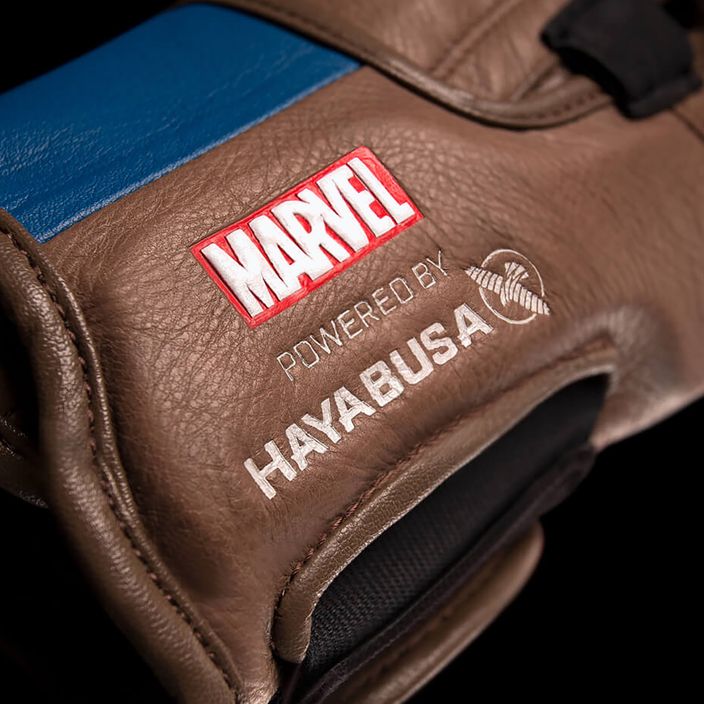 Рукавиці боксерські Hayabusa Capitan America блакитні MGB-CA 13