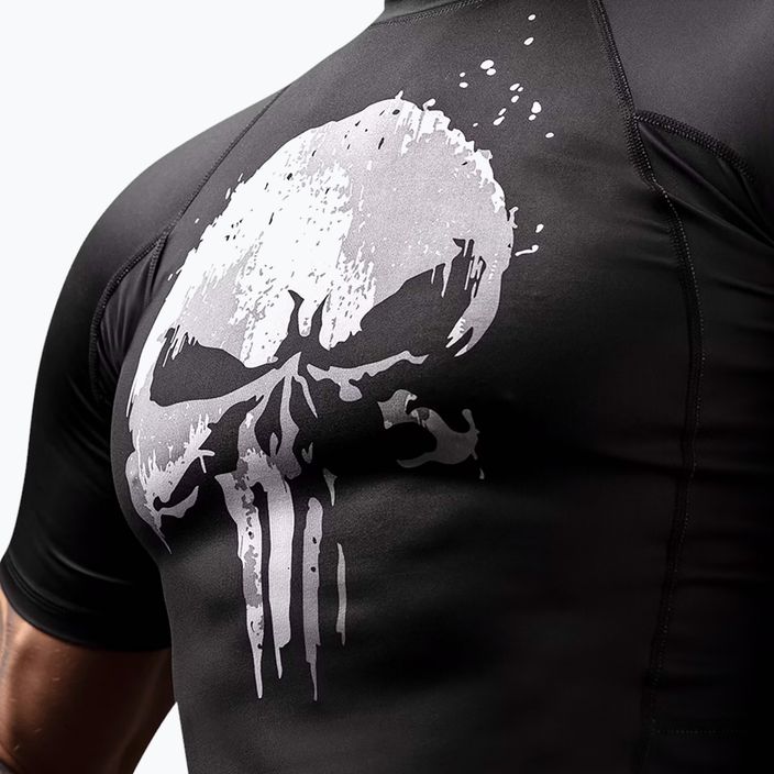 Рашгард чоловічий Hayabusa Marvel The Punisher Rashguard Shortsleeve black 4