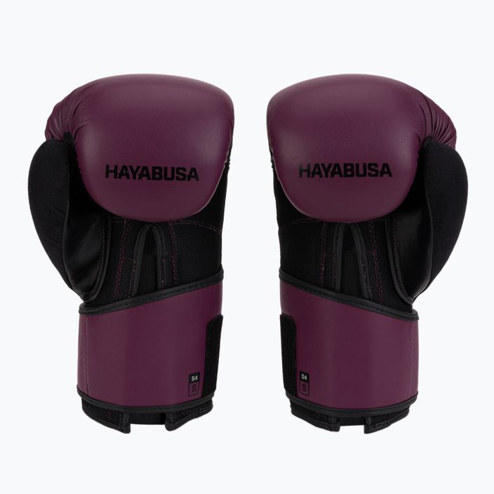 Рукавиці боксерські Hayabusa S4 фіолетові S4BG 2