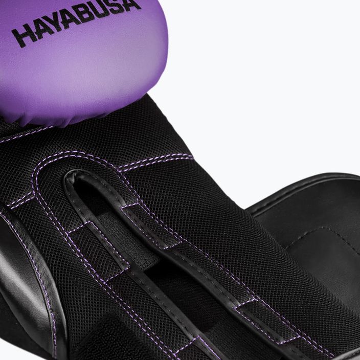 Рукавиці боксерські Hayabusa S4 фіолетово-чорні S4BG 9