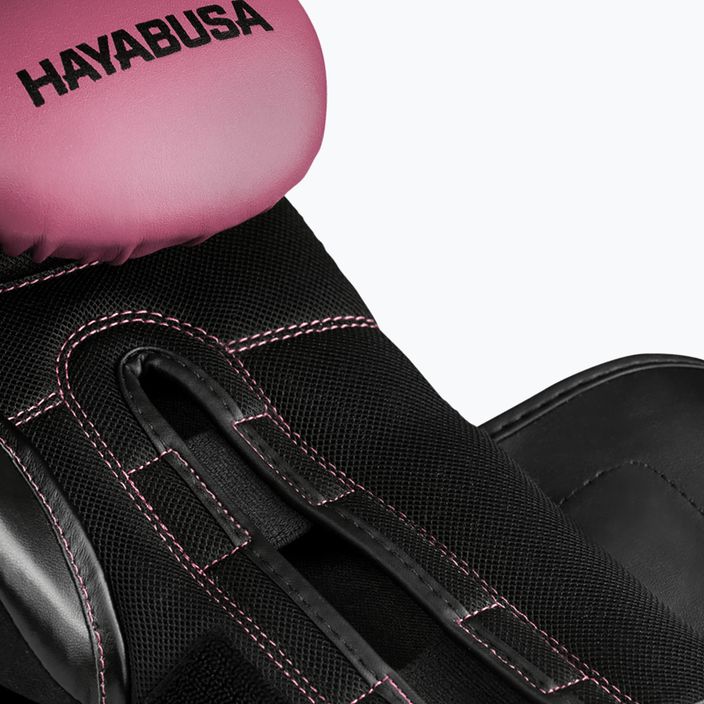Рукавиці боксерські Hayabusa S4 рожево-чорні S4BG 8