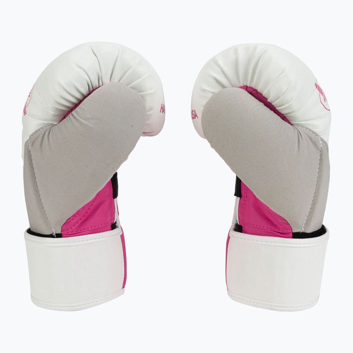 Рукавиці боксерські Hayabusa T3 біло-рожеві T314G 4