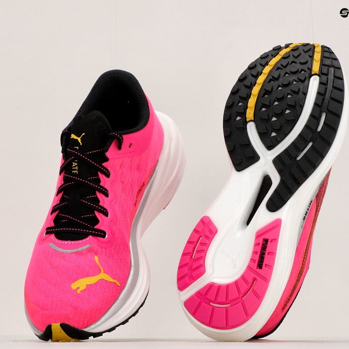 Кросівки для бігу жіночі PUMA Deviate Nitro 2 рожеві 376855 13 15
