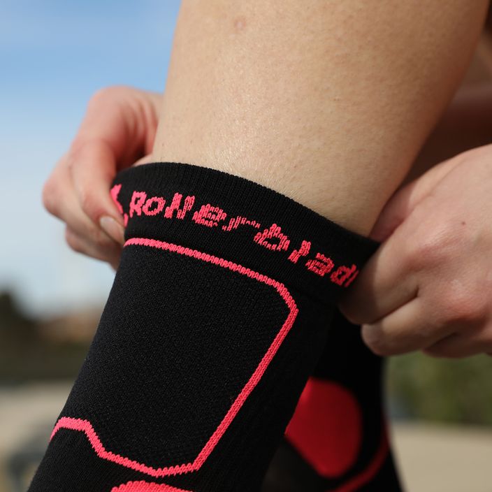 Шкарпетки жіночі для роликів Rollerblade Skate Socks чорні 06A90200 7Y9 6