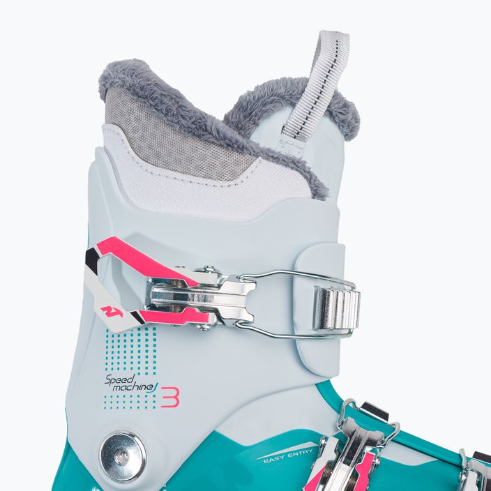 Черевики лижні дитячі Nordica Speedmachine J3 блакитно-білі 050870013L4 7