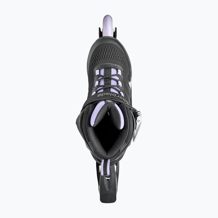 Роликові ковзани жіночі Rollerblade Macroblade 84 чорно-фіолетові 07370900 12