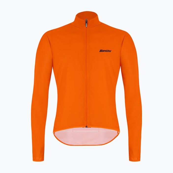 Куртка велосипедна чоловіча Santini Nebula Puro помаранчева 2W33275NEBULPUROAFS 5