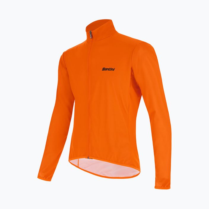 Куртка велосипедна чоловіча Santini Nebula Puro помаранчева 2W33275NEBULPUROAFS 7