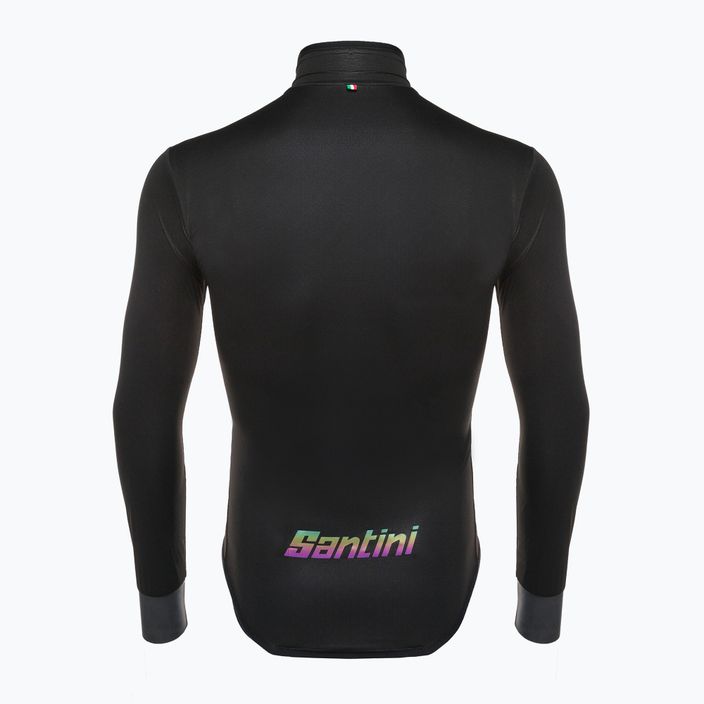 Куртка велосипедна чоловіча Santini Guard Nimbus чорна 2W52275GUARDNIMBNES 2