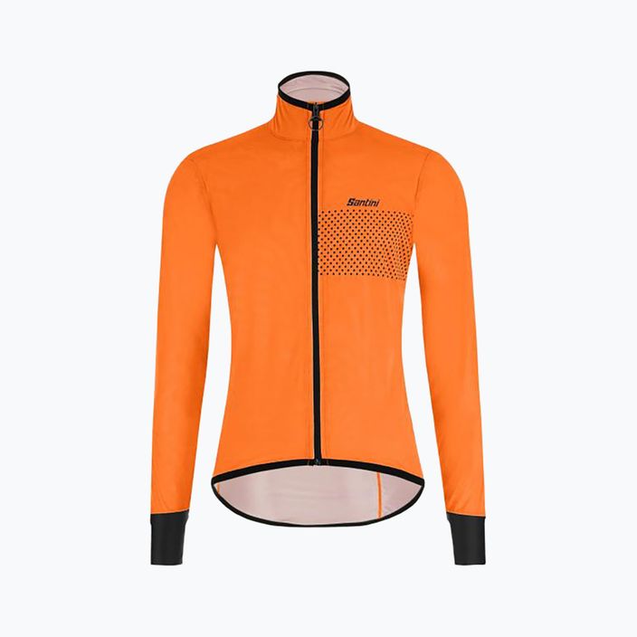 Куртка велосипедна чоловіча Santini Guard Nimbus помаранчева 2W52275GUARDNIMB 5