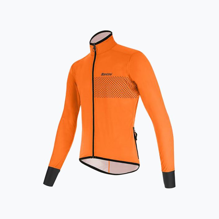 Куртка велосипедна чоловіча Santini Guard Nimbus помаранчева 2W52275GUARDNIMB 6