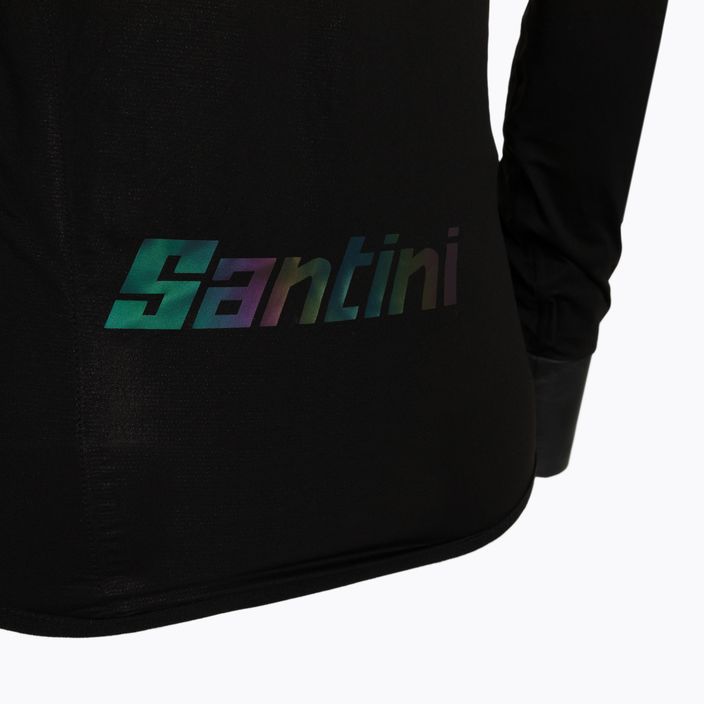 Куртка велосипедна жіноча Santini Guard Nimbus чорна 2W52375GUARDNIMBNE 4