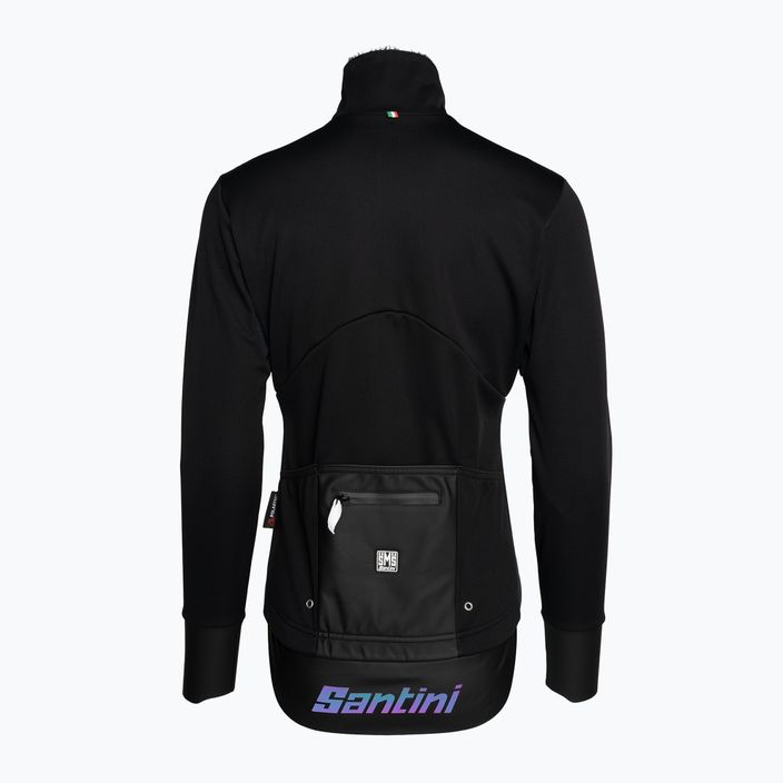 Куртка велосипедна жіноча Santini Vega Xtreme чорна 2W51775VEGAX NE 2