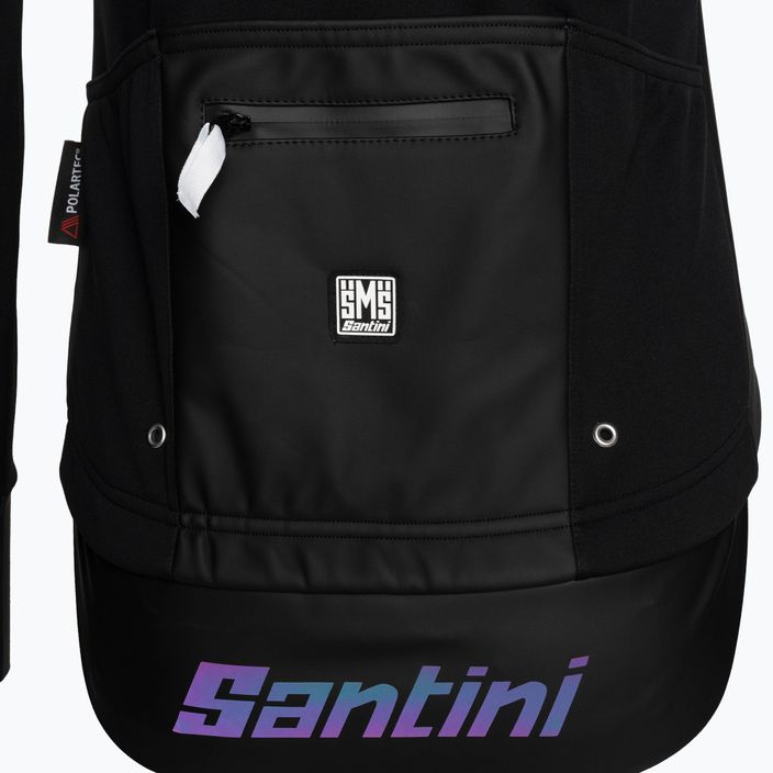 Куртка велосипедна жіноча Santini Vega Xtreme чорна 2W51775VEGAX NE 5