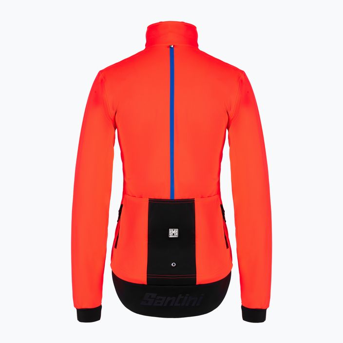 Куртка велосипедна жіноча Santini Vega Multi помаранчева 3W508L75VEGAMULT 2