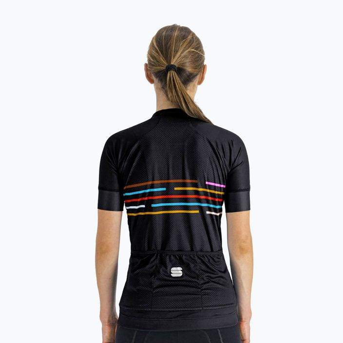 Велофутболка жіноча Sportful Vélodrome чорна 1121032.002 2
