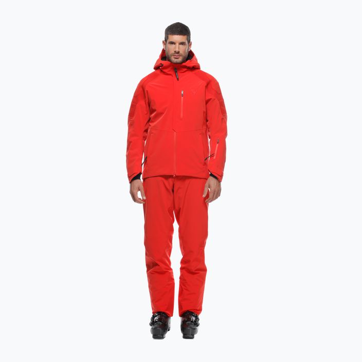 Куртка лижна чоловіча Dainese Dermizax Ev Flexagon high/risk/red