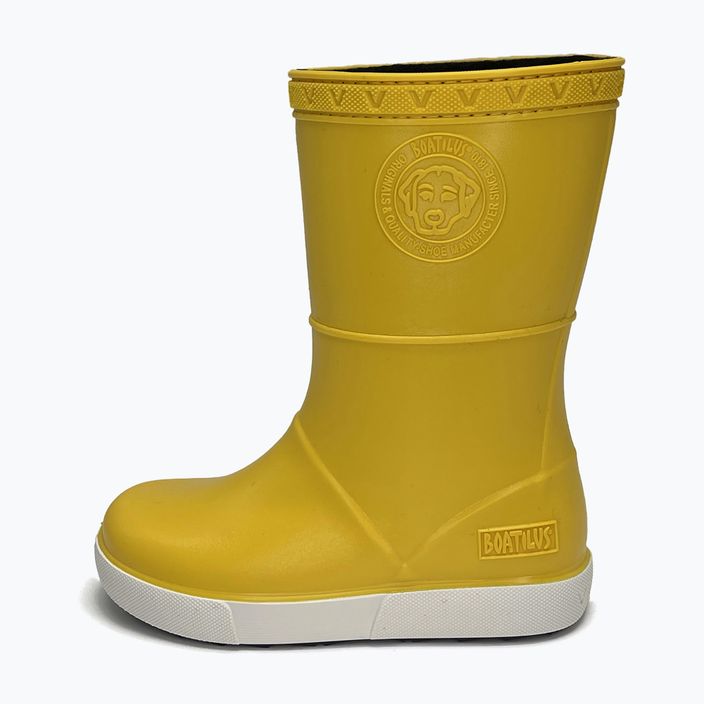 BOATILUS junior wellingtons Penguy Черв'як підкладка жовта 9