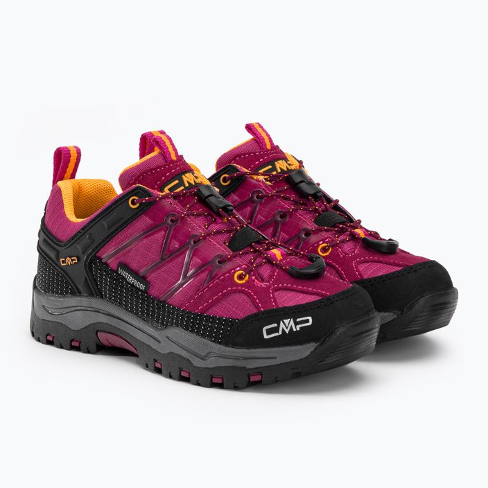 Взуття трекінгове жіноче CMP Rigel Low Wp рожеве 3Q54554/06HE 4