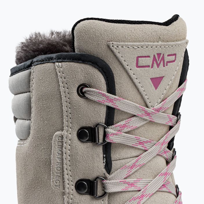 Черевики зимові жіночі CMP Kinos Snowboots бежеві 38Q4556 9