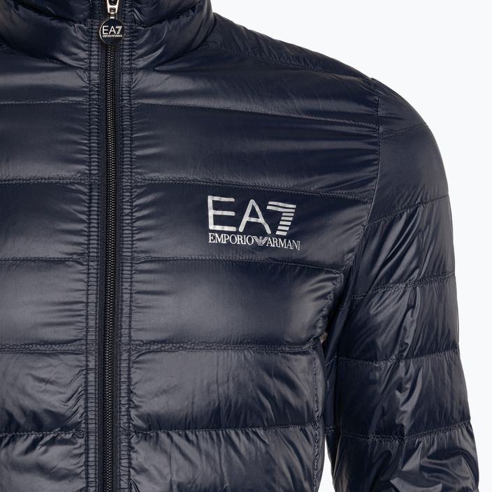 Чоловіча куртка EA7 Emporio Armani Train Core ID Down Light нічно-синього кольору 3