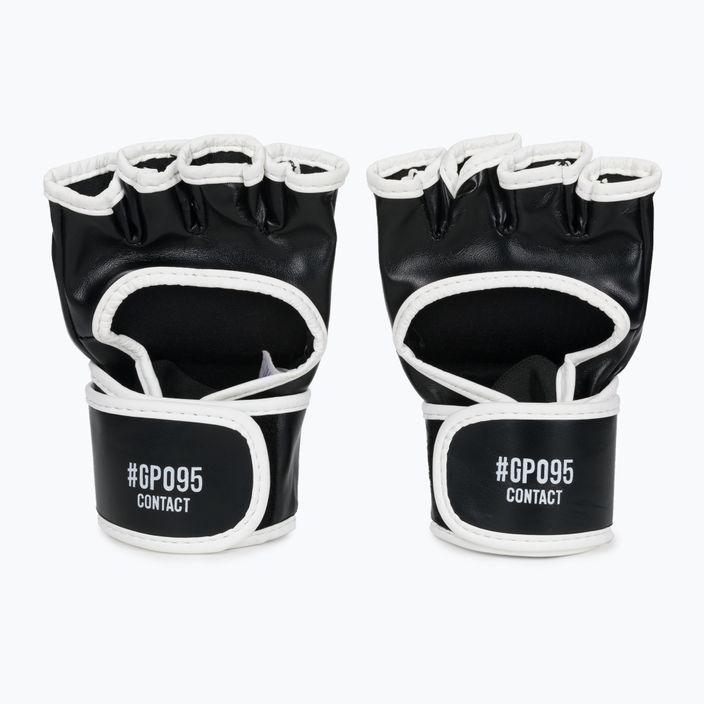 Грейплінгові рукавиці LEONE Contact MMA чорні GP095 2