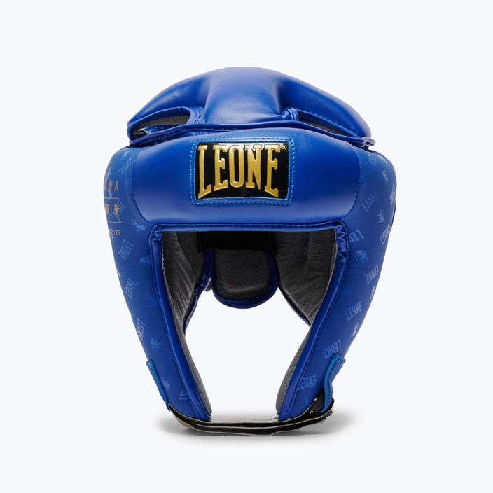Шолом боксерський LEONE 1947 Headgear Dna блакитний CS444 6