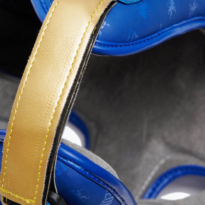 Шолом боксерський LEONE 1947 Headgear Dna блакитний CS444 12