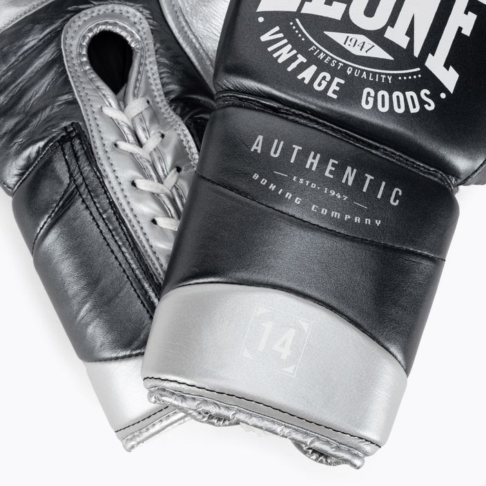 Рукавиці боксерські LEONE 1947 Authentic 2 slate grey 6