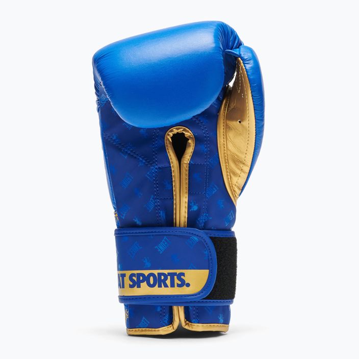 Боксерські рукавиці LEONE 1947 Dna blue 8