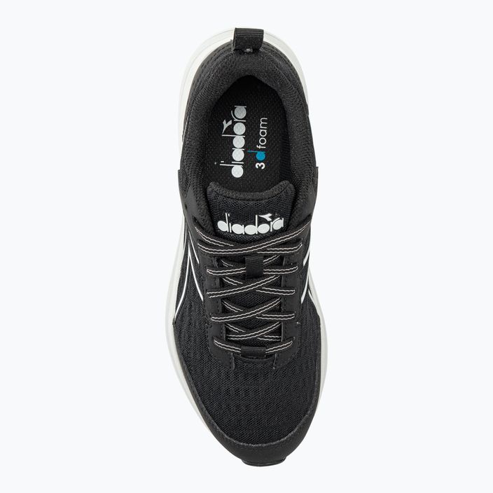 Жіночі бігові кросівки Diadora Snipe чорний / льодовик сірий 6