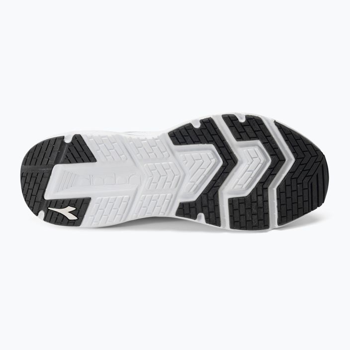 Жіночі бігові кросівки Diadora Passo 3 чорний/білий/блакитний аруба 5