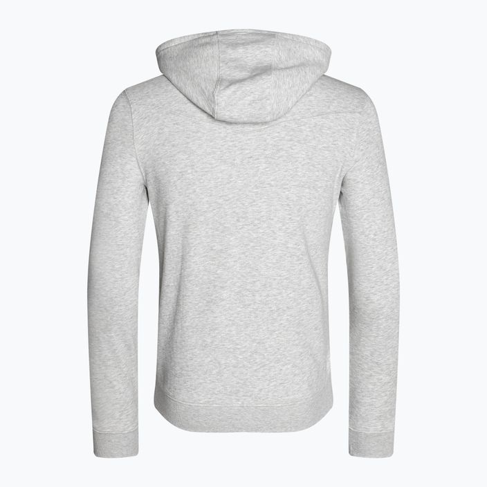 Кофта чоловіча Diadora Hoodie FZ Essential Sport grigio medio chiaro melange 2