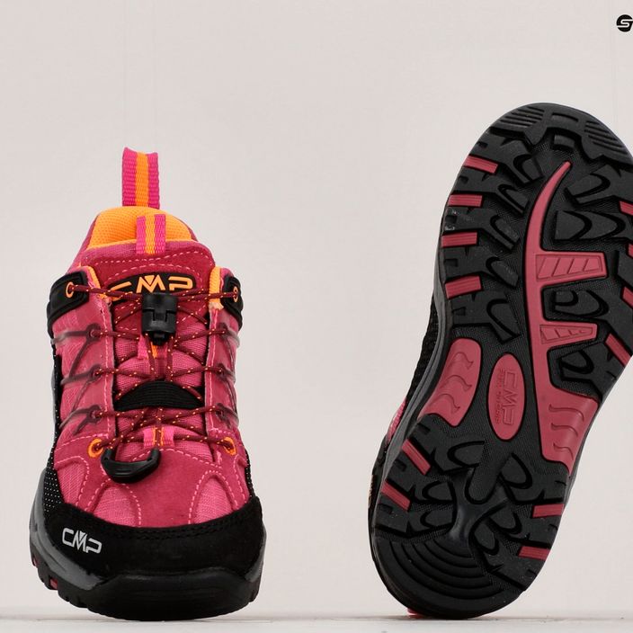 Взуття трекінгове жіноче CMP Rigel Low Wp рожеве 3Q54554/06HE 12